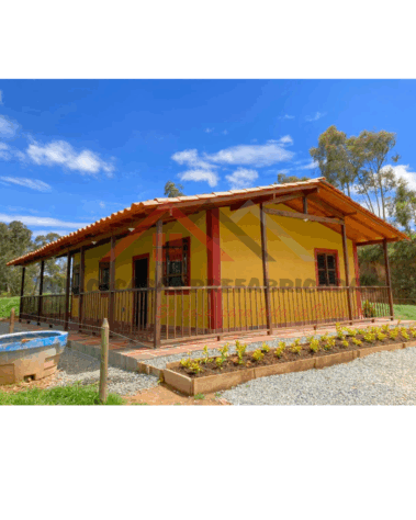 Casa Prefabricada con acabados